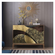 DINBOZ26X Living Room Table Kitchen Sideboard Organiser, Decorative Cabinet Office with Doors and Shelves for Entryway, Living Room and Bedroom Outdoor Side Table(120 * 40 * 90cm)