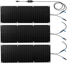 Snow and Ice Melting Mats - Roof and Valley Heater - Snow Melting Walkway Mat - Ice Dam Prevention - Non-Slip Heated Outdoor Mats - Melts 2 Inches of Snow per Hour - Tandem Connector (Color : 3PCS,