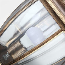 EliteBloom Outdoor Lamps for Patio Lamp Post Lights Vintage Villa Landscape Street Light Aluminum Column 5-Heads Garden Community Park Lawn Lantern Retro,Brass