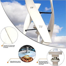 CHRISK 8000W Home Magnetic Levitation Windturbines Generator, 3 Blade No Noise Portable Wind Turbine Generator for Home Factory Use,48v