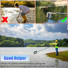 USZWBY Water Sampling Kit with Telescopic Pole and Dual Scale Beaker for Environmental Testing in Lakes, Rivers, Pools (500ml 4.7ft)