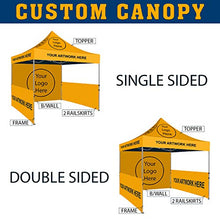 BANNER BUZZ Make IT Visible Custom Pop Up Canopy 10' X 10' Outdoor Commercial Tent Gazebo for Trade Show Conference Events (Option 9)
