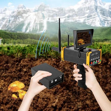 Professional Metal Detector, Higher Accuracy Gold Detector with LCD Display and Usage Time: 3-8 Hours, Search Range: 990 Meters & Detection Depth: 1-15 Meters for Gold Silver Copper Diamond