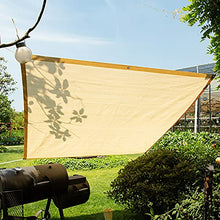 Sunblock Fabric Shade Cloth 30x30ft, 90% Sunblock Resistant Shade Mesh Tarps, Sun Shade Sail Rectangle Canopy Awning, Taped Edge with Grommets, for Patio Pergola