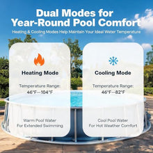 MICOE 18000 BTU Pool Heater for Above Ground Pool Up to 5500 Gallons