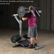 Body-Solid Leverage Squat/Calf Machine Silver