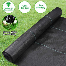YYHJ Weed Barrier Landscape Fabric,Heavy-Duty Garden Erosion Control Blanket,Ground Cover UV Stabilised Control Sheet 90g/m²,Weeds Block Gardening Mat,for Outdoor Gardens Lawns and Walkways