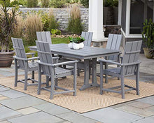Polywood Dining Set Black