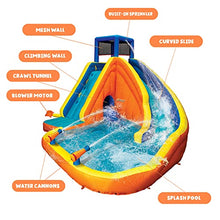 BANZAI Sidewinder Falls Inflatable Kids Water Park Multi