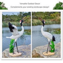 Garden Pond Spitters, Animal Pond Fountains, Outdoor Water Feature Statue, Garden Decor for Koi Pond, for Garden, Yard, Lawn, Birthday Friends (39 * 44 * 88Cm/15.4 * 17.3 * 34.6In)
