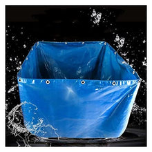 Fish Pond,Aquarium Pool Pond,Ponds,Canvas Fish Tank with Grommets,Foldable Emergency Water Storage Pool,Portable koi Pond,Large Aquaculture Pool,for Emergency Water Supply and Drought Resistance ( Col