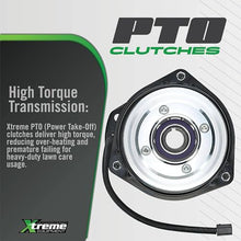 Xtreme Outdoor Power Equipment X0670 PTO Clutch Compatible with/Replacement for Scag 461661 6" Pulley Diameter, Clockwise Rotation Direction, 1/2" or 5/8" Belt Width, 1 1/8" ID