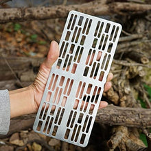 YUIPMHFD Outdoor Camping Stove Grill Plate Net Charcoal Barbecue for Bbq