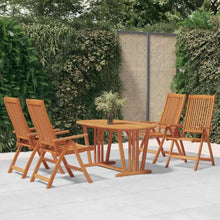 LASWWQMRF 4 Pcs Folding Patio Chairs Solid Eucalyptus Wood Armchairs