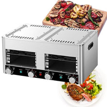 Steak Cooker, 1450°F Indoor Grill Tabletop Broiler,Outdoor BBQ Machine for Steak, Burgers, and Pizza,B-