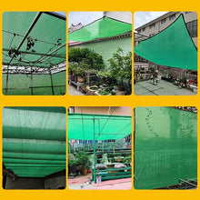 Green Sun Shade Cloth UV Blocking, Sunblock Shade Cloth Outside with Reinforced Grommet, Resistant Garden Sun Shade Netting, for Greenhouse, Plant, Chicken Coop