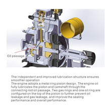 MindXplore RETROL185-Type Micro Single-Cylinder 4-Stroke Engine Model for Classic Vintage Tractor (Pulley Version)