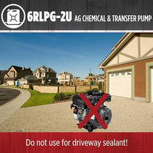 Red Lion 6RLPG-2U Gas Powered Ag Chemical Transfer Pump, 195 GPM, 212 cc