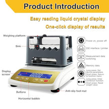 DOIBG Karat Content Detector Machine Digital Analyzer Meter Electronic Precious Metal Authenticity Tester-1200K