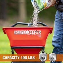 Buyers Products 3039632R 100 lb All-Season Walk-Behind Broadcast Spreader