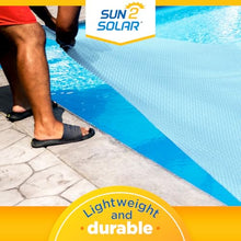 Sun2Solar Clear 20 ft x 40 ft Rectangle Solar Cover | 16 Mil