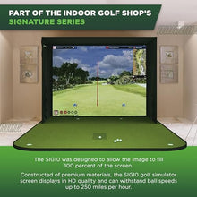 The Indoor Golf Shop SIG12 Golf Simulator Enclosure with SIGPRO Premium Screen