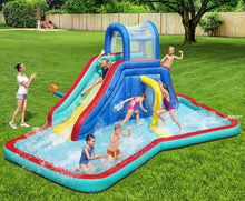 Bestway H2OGO! Waterfall Waves Mega Water Park Inflatable Slide and Pool