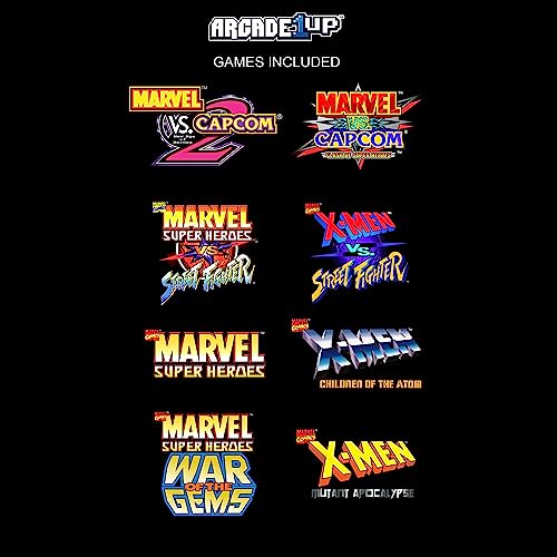 ARCADE1UP Marvel VS Capcom II Arcade Black