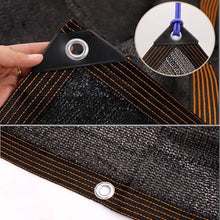 XBTGS 90% Sunblock Black Greenhouse Shade Netting Outdoor Shade Cloth with Grommets Rectangle Tarp for Garden Flower Plants Custom Size,4m x 10m,4m x 10m