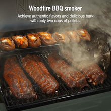 Ninja FlexFlame Grill & Smoker, Electric & Propane, 5-in-1, Green, PG301GN