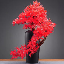 YXIANG56Q Fake Plants Artificial Bonsai Tree Artificial Plant with Ceramic Pot Indoor Desktop Decoration Crafts Faux Plant for Home Office Decoration, Height 22'' Bonsai Tree