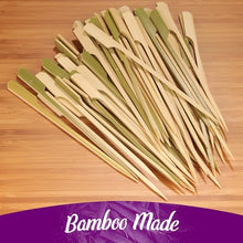 BambooMN Bamboo Food Paddle Skewer Picks - 3.5" (8.9cm) - 10,000 Pieces