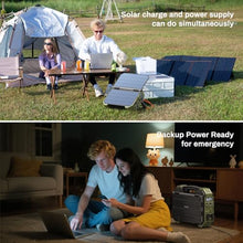 BROWEY 1600W (3200W Peak) Portable Power Station with 40W+120W Solar Panel