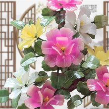 YXIANG56Q Fake Plants Chinese Bonsai Indoor Potted Jade for Home Office Desk Bonsai Tree