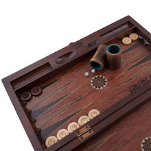 Helena Wood Art Asia Backgammon Set with Number Counter Rosewood