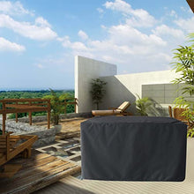 Patio Furniture Set Cover Waterproof, Outdoor Sectional Sofa Set Cover, Heavy Duty 420D Table and Chair Set Cover, Garden Furniture Cover Rectangular, for Outdoor/Indoor Use ( )