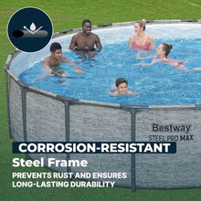 Bestway Steel Pro MAX 18' x 48" Above Ground Swimming Pool Set with Pump