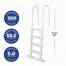 In-Ground or Above-Ground Pool Ladder for 60-inch Wall Height Pools