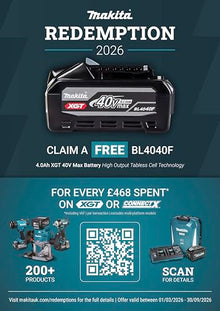 Makita UH021GZ 40V Max XGT Brushless 600mm Hedge Trimmer, Batteries and Charger Not Included