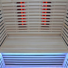 Kang Share Wooden Infrared Sauna Room Canadian Hemlock Low EMF 2-3 Person 1832W
