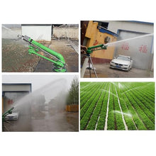 Farm Irrigation Sprinkler On Tripod Base, 2" Farm Irrigation Sprinkler, 360° Large-Area Watering Spray, Big Rain Gun Sprinkler, for Large-Scale Agricultural Sprinkler Irrigation in Farms, Wheat, Etc