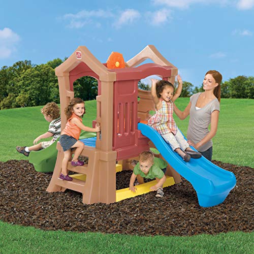 Step2 Play Up Double Slide Climber Outdoor Playset Multiple