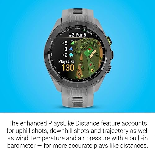 Garmin Approach S70 Premium GPS Golf Watch Black