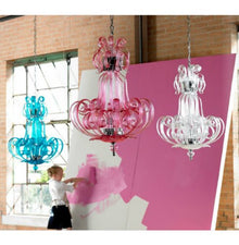 Cyan Design Aqua Florence Chandelier Cyan Glass