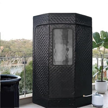 POGHDBXA Sauna Accessories, Portable Sauna Set One Person Full Body At Home Spa Hat Tent Include 3L Steamer