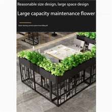 FYorbitH Flower Box Partition Fence Planter Low Height Screen Flower Rack