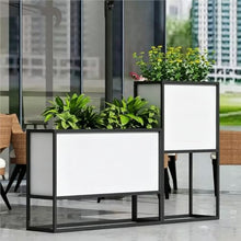 M3b6G8p1 Planter Box Simple Partition Planter Box Flower Trough Plant Pot