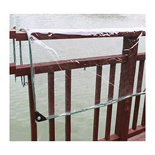 GDMING PVC Transparent Tarpaulin, Heavy Duty Waterproof Outdoor Multi-Purpose Weatherproof Cover for Flower Plants Winter Anti-Aging Greenhouse Film, 62 Sizes (Color : Clear, Size : 2.4x10m)