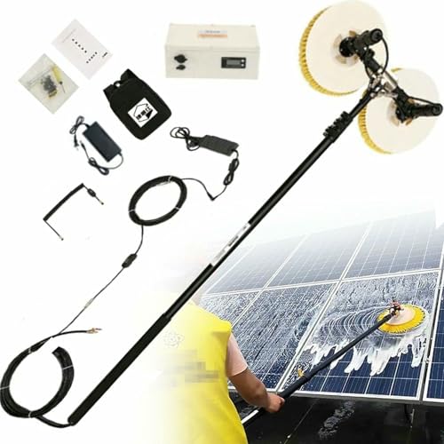 Solar Panel Cleaning Fed Brush, Solar Photovoltaic Panel Cleaning Machine Tools, Electric Brush Power Generation Panel Components Cleaning Equipment