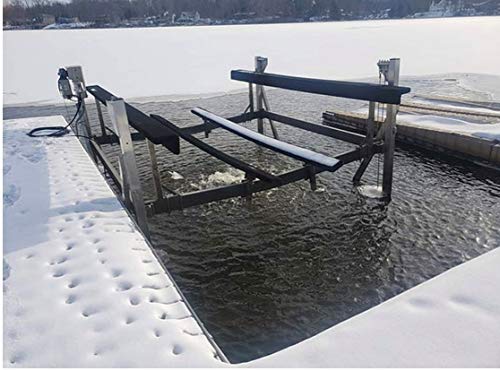 1/2 HP Floating Bubbler Aerator De-Icer by Vanguard Water Creations | Pond, Dock, Lake, Pool | 50' Cord | No Assembly Required | 52,000GPH